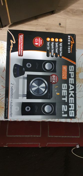 Głośniki komputerowe subwoofer media-tech mt3325