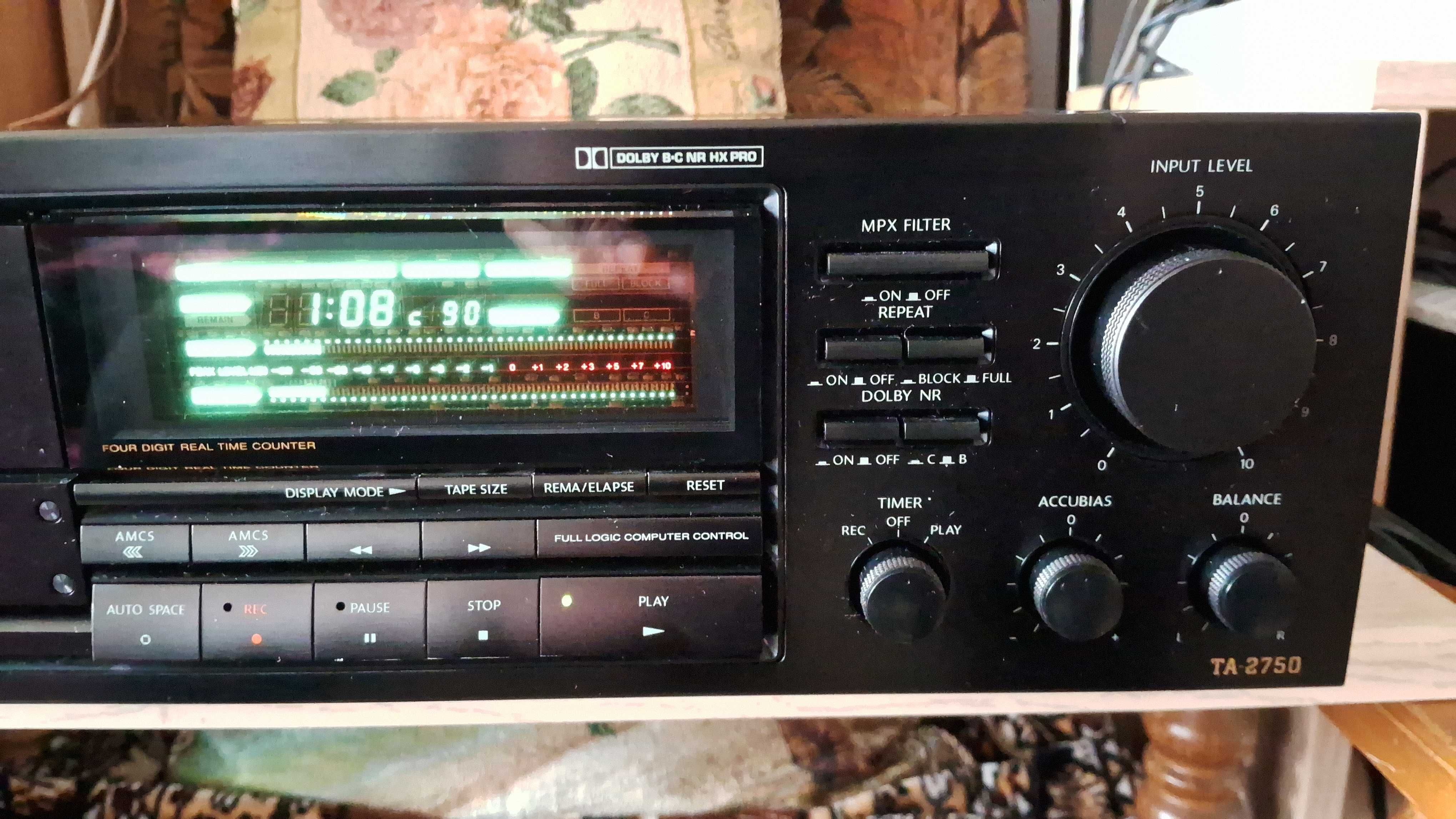 Касетна Дека Onkyo Integra TA-2750, Made in Japan.