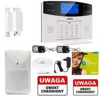 Alarm GSM LCD Linbox Guard 1 Senior polskie komunikaty