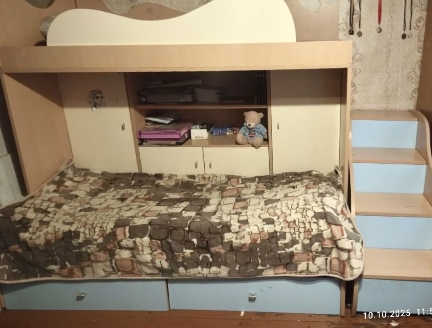 Двоповерхове ліжко Merx / Двухярусная кровать