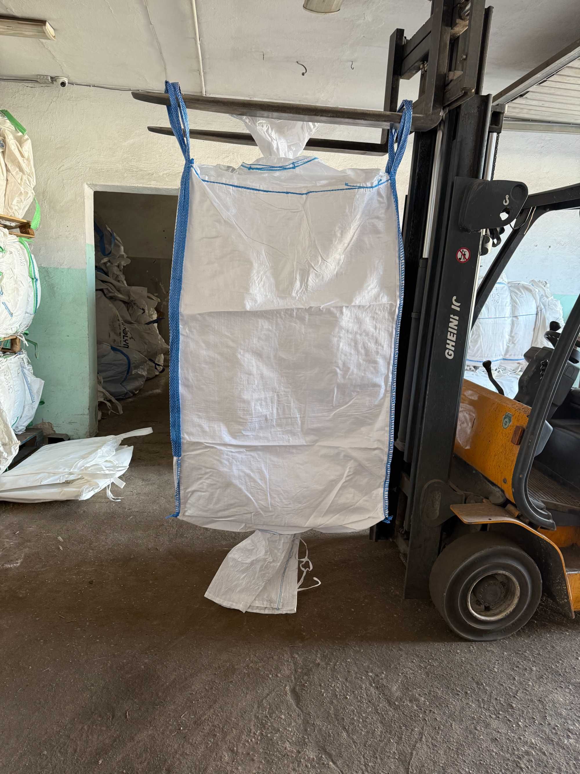 big bag, worek big bag big bagi na zboże, złom, piasek, trociny itp