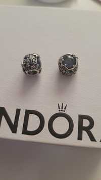 Charms pandora niebieske