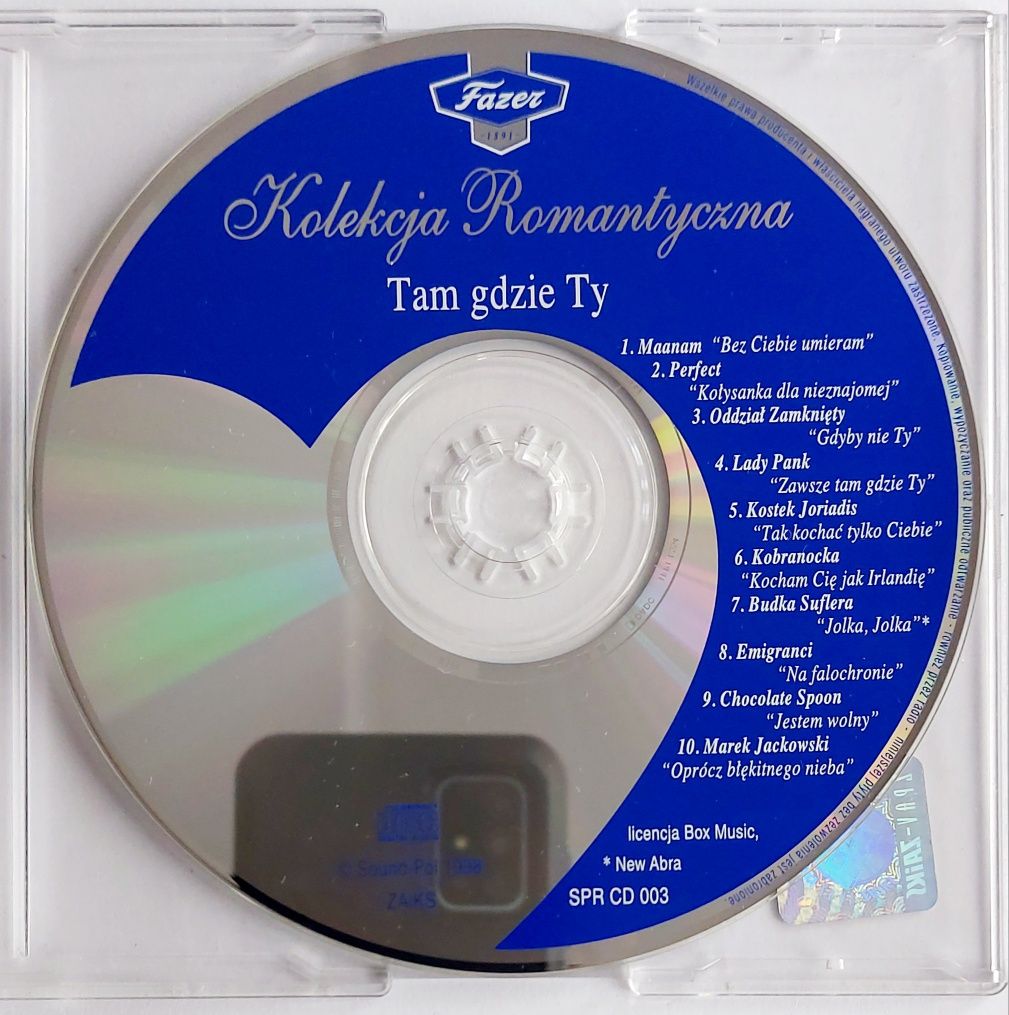 Fazer Kolekcja Romantyczna Tam Gdzie Ty 1998r Lady Pank Perfect Maanam