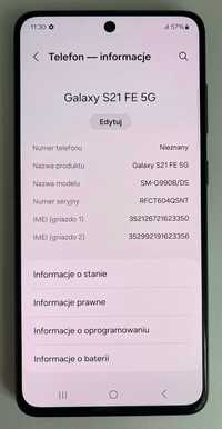 SAMSUNG Galaxy S21 FE 5G