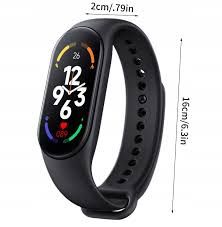 Smartband M7 Opaska menu po polsku, aplikacja