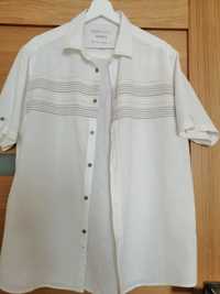 Koszula męska lniana w rozmiarze XL