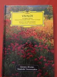 2 книги на французском языке Vivaldi и Haendel + по 2 диска с их произ