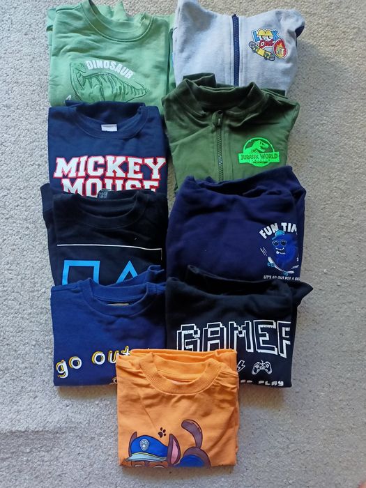 Ubrania dla chłopca 116