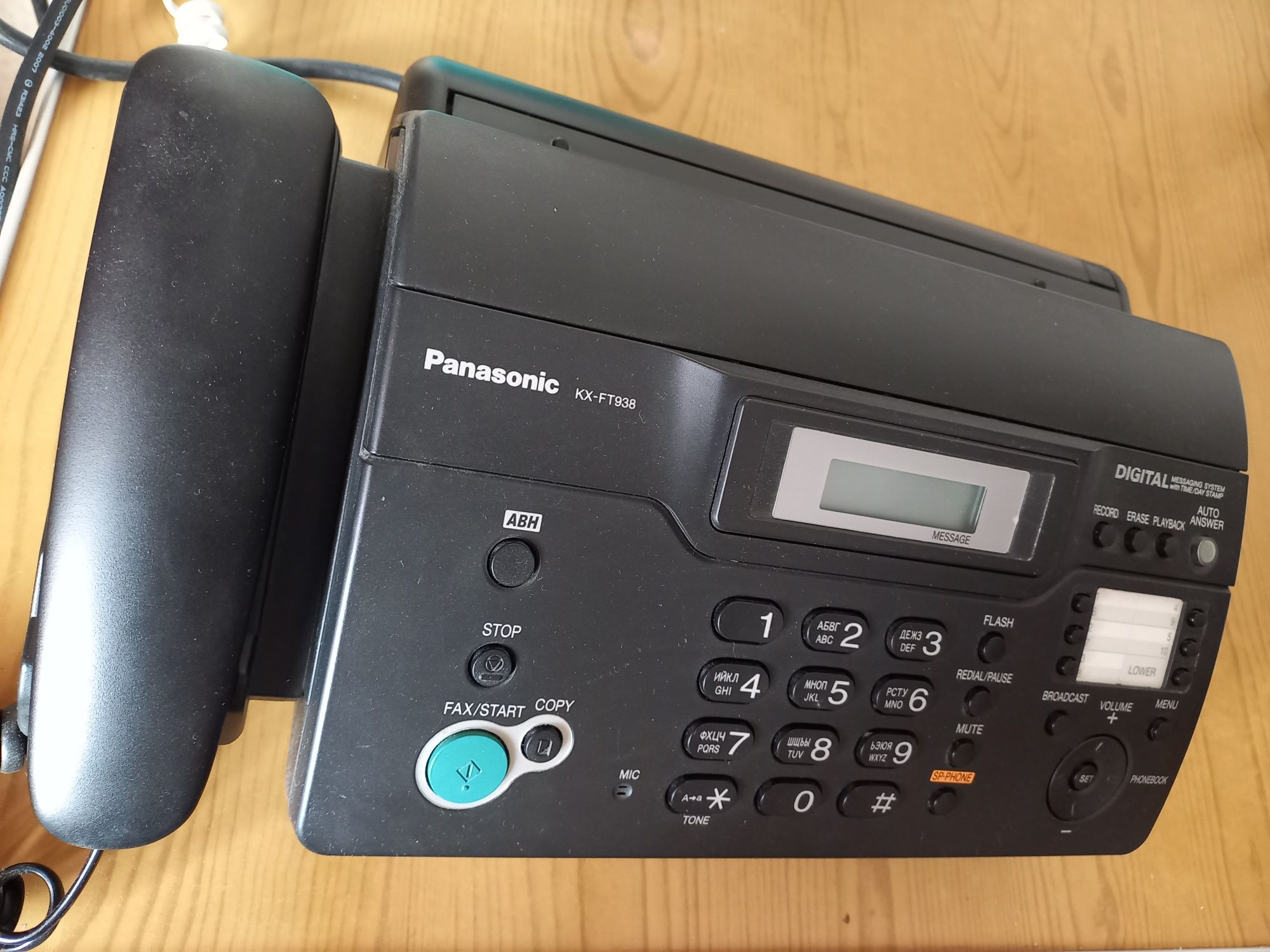 Факс Panasonic KX-FT938