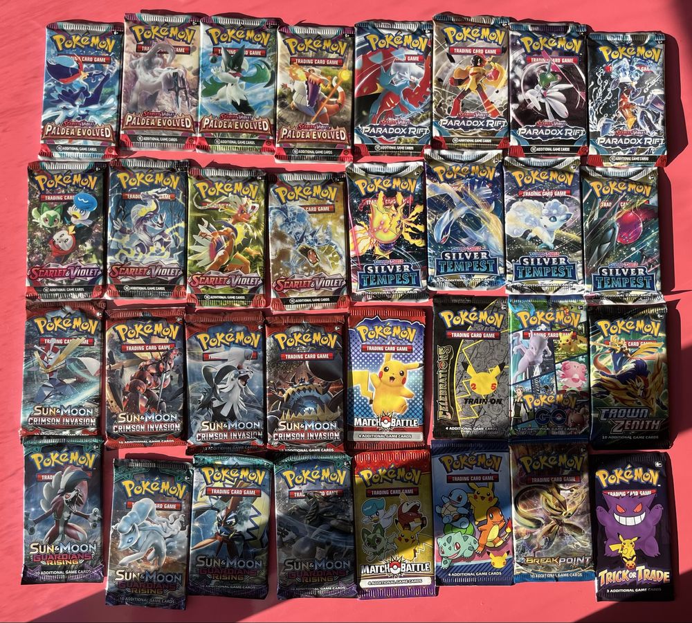 Pokemon - Boosters Selados