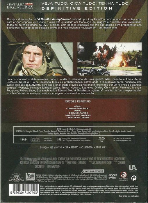 A Batalha de Inglaterra (definitive edition - 2 DVD) (1969)