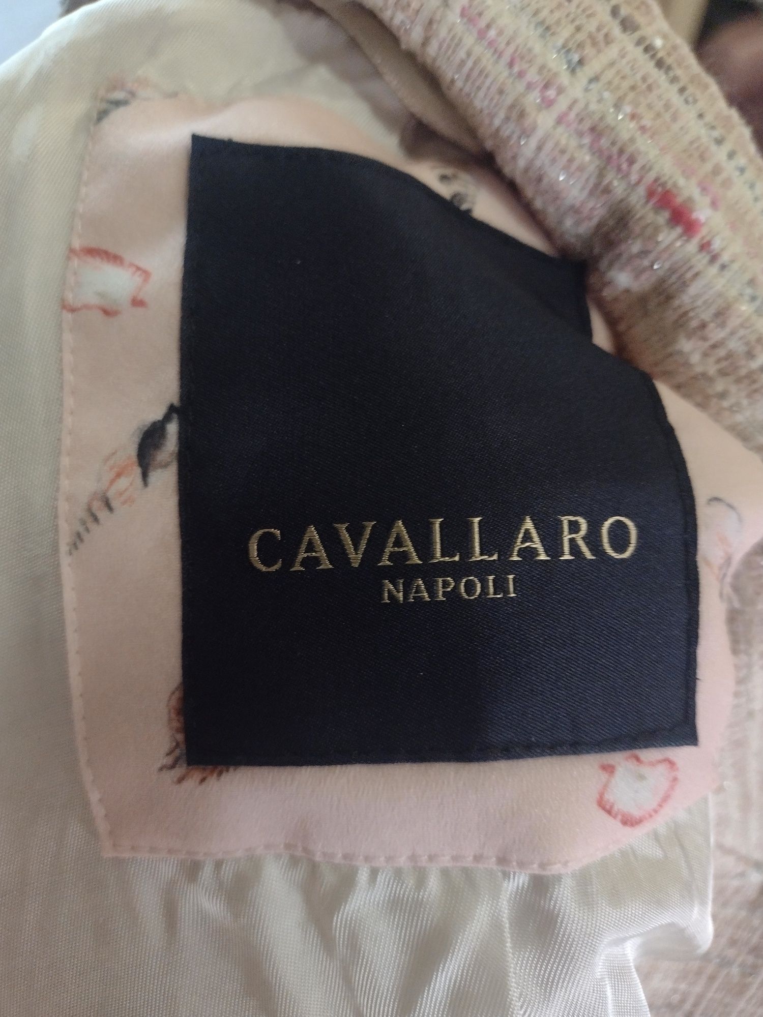 (40/L) Napoli Cavallaro/ Różowa marynarka z Madrytu