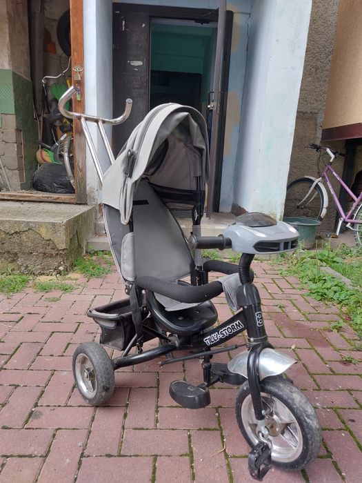 Велосипед для дітей з ручкою для батьків