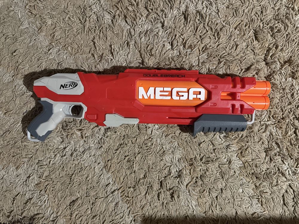 Бластер nerf mega doublebreach