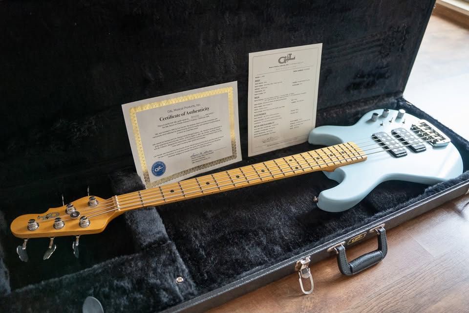 G&L Build To Order L-2500 Sonic Blue Satin Fullerton Fender Musicman