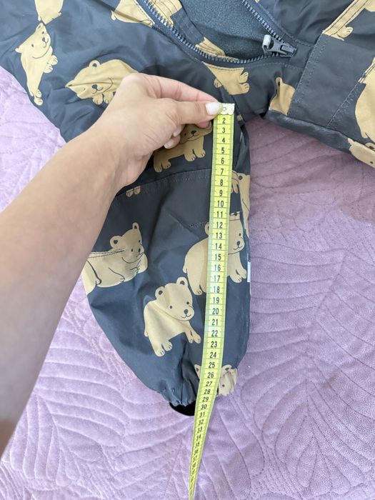 Зимовий комбінезон на хлопчика 86 р