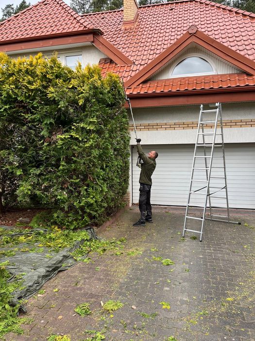 Usługi ogrodnicze i przy domowe.