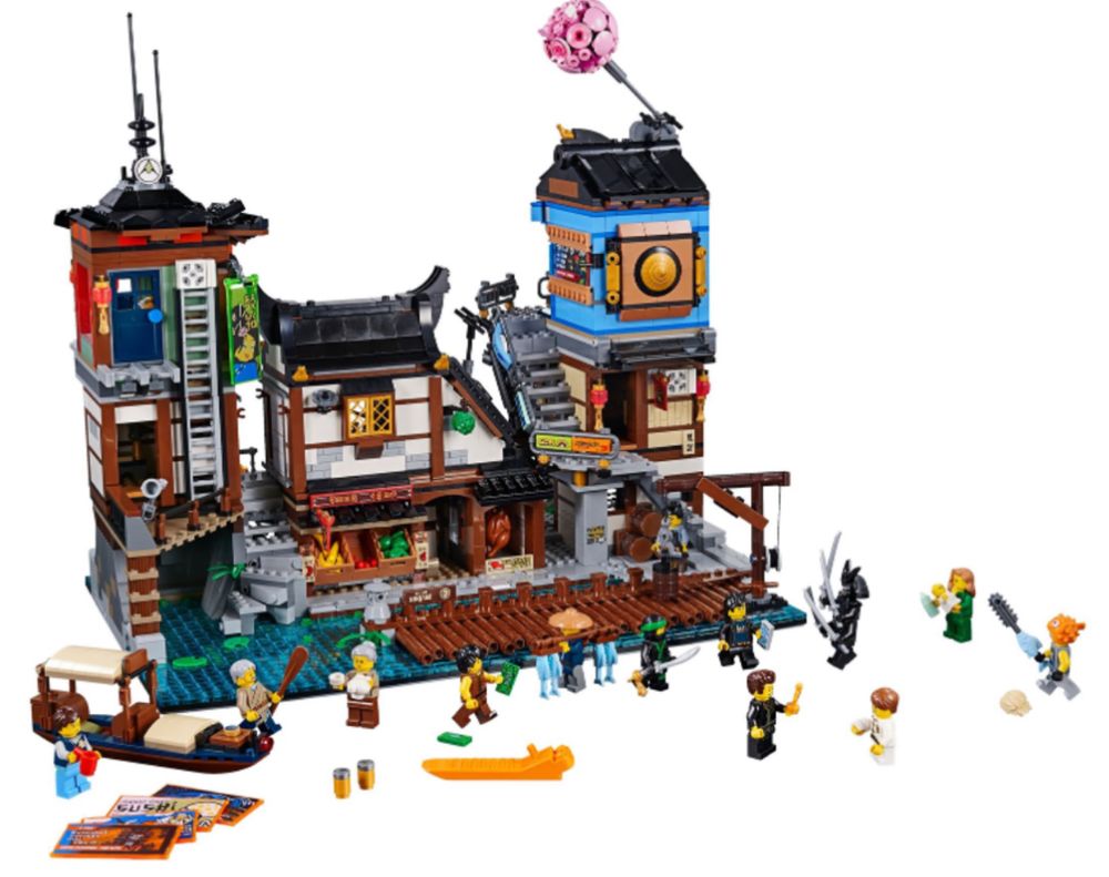 Lego Ninjago City | Docks | Gardens | Markets | Destiny’s Bounty