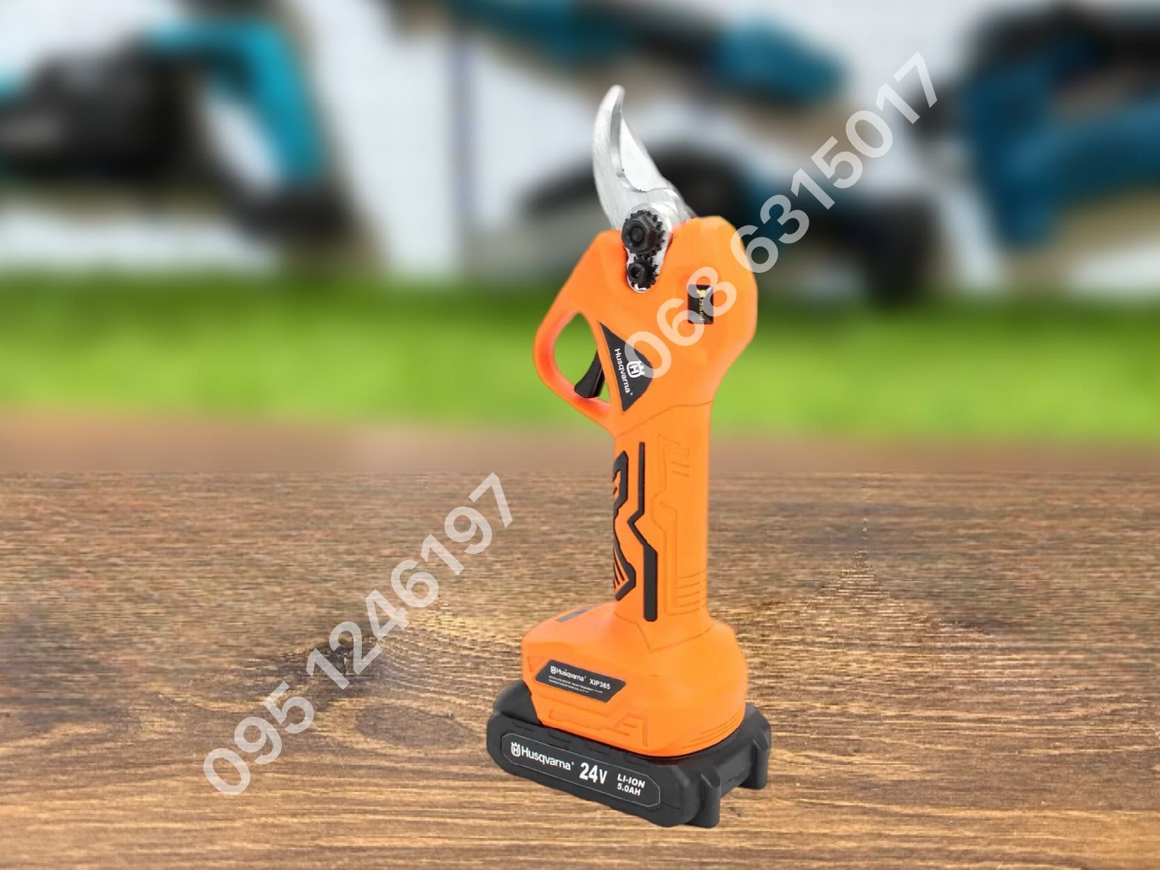 Аккумуляторный секатор Husqvarna XIP365 с АКБ 24V 5Ah Хускварна