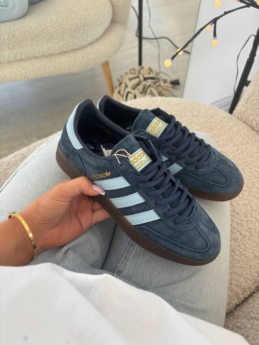 БЕЗ ПРЕДОПЛАТИ‼️Кросівки Adidas Spezial Handball Blue  (Сині),спежал,a