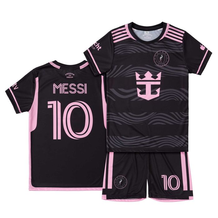 MESSI MIAMI 10 Komplety piłkarskie szt.2 rozm.116