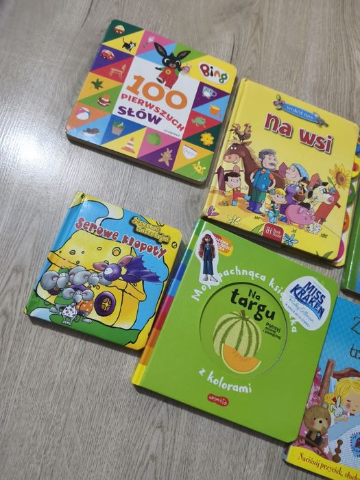 Książeczki dla dziecię twarde