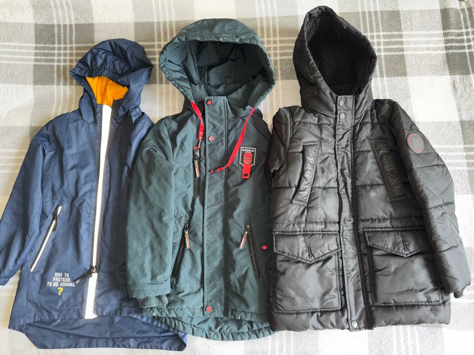 Набір речей для хлопчика, одяг H&M, джинси H&M, куртки для хлопчика