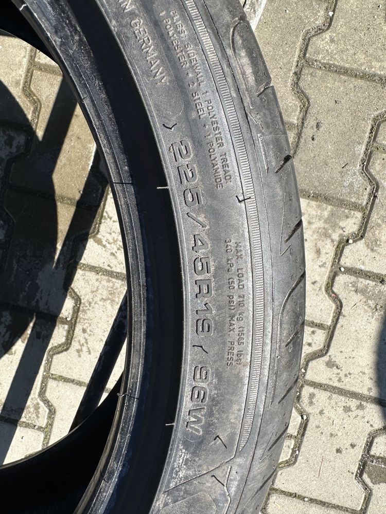 225/45r19 goodyear run flat bmw jak nowe demo