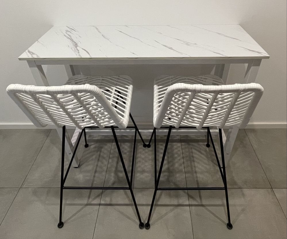 NOVO PREÇO Mesa Cozinha + 2 Cadeiras Altas