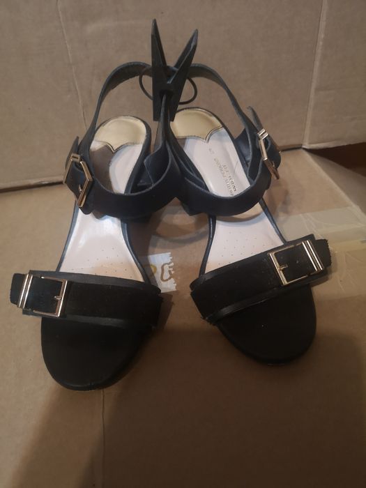 Za 2 pary .różowe skóra  Lasocki na koturnie z korka i Dorothy Perkins