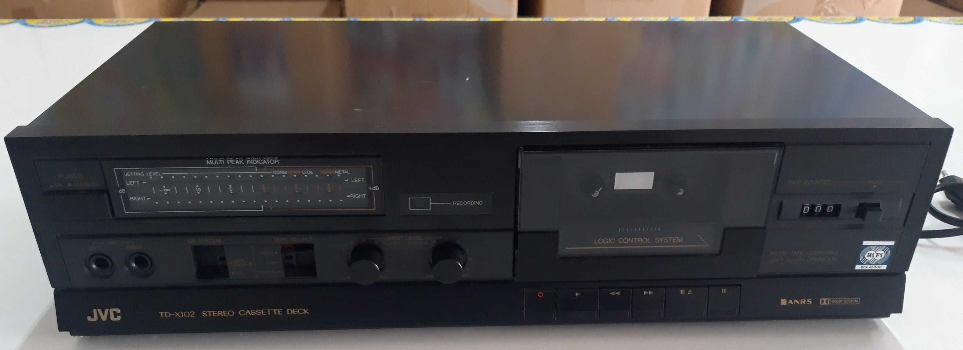 JVC TD-X102 Stereo Cassette Deck Made in Japan