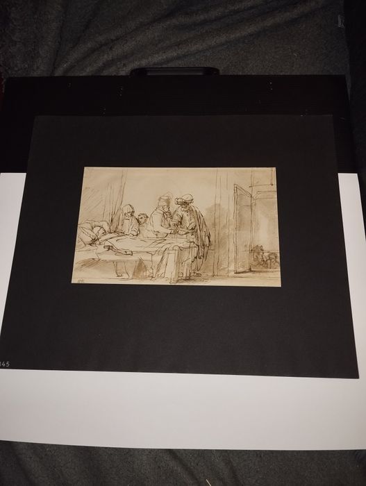 Dobry Samarytanin Rembrandt faksymila Reichsdruckerei Berlin