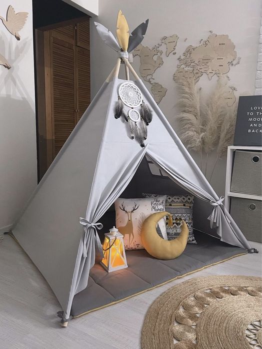 Вігвам однотонний дитячий. Намет. Халабуда . Палатка.