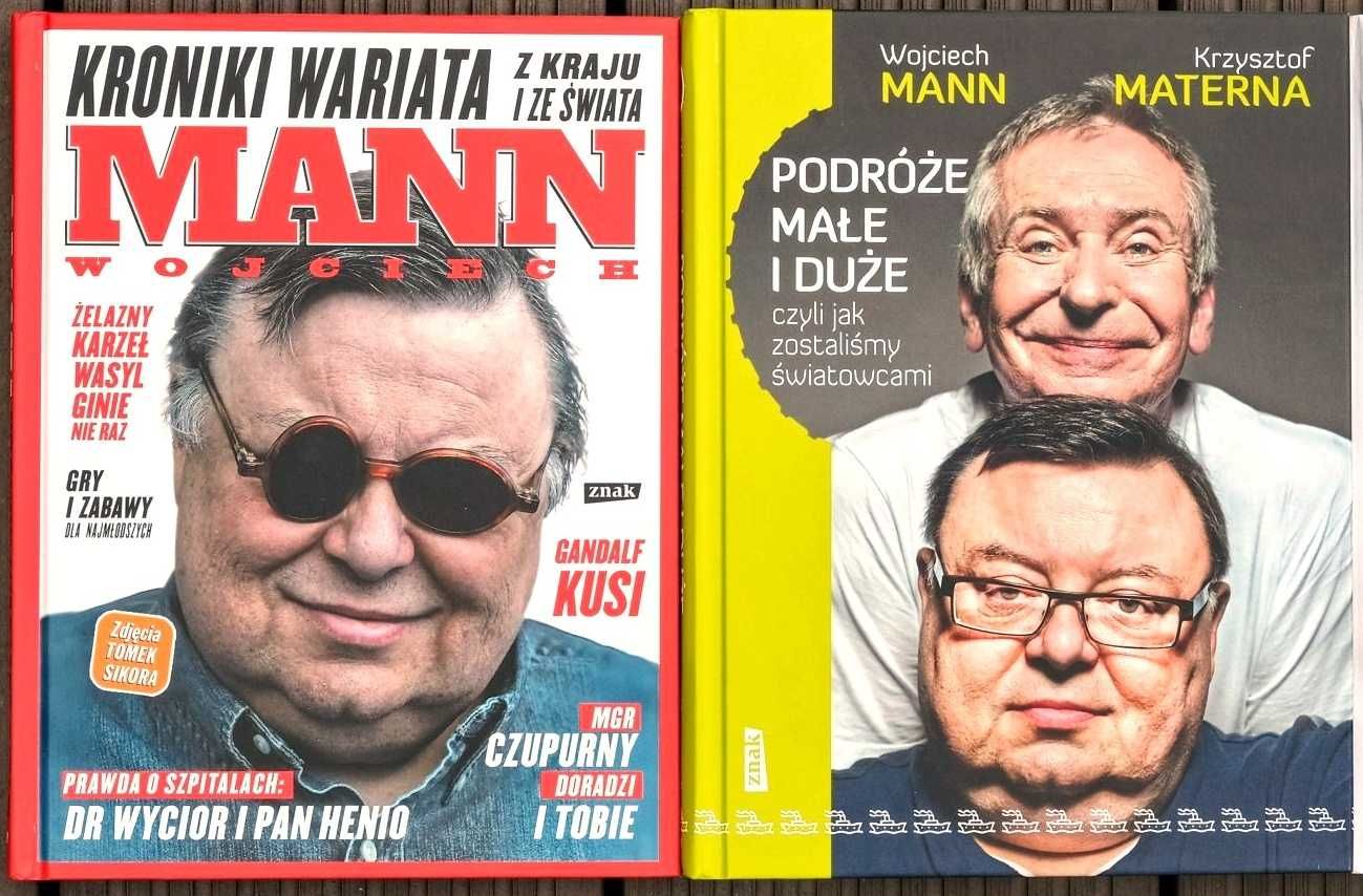 Wojciech Mann i Krzysztof Materna - dwie książki