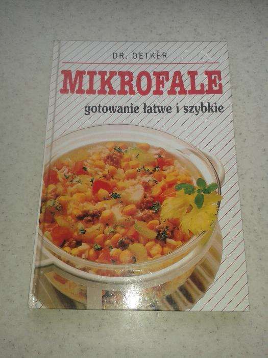 Mikrofale mikrofalówka gotowanie łatwe i szybkie Dr. Oetker Nowa