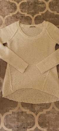 Sweter Orsay r.36/S biały boucle