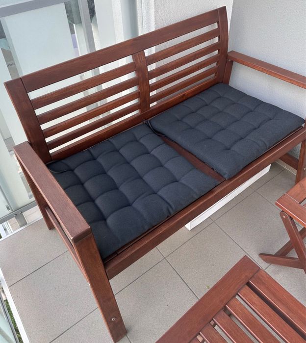 Sprzedam zestaw mebli ogrodowych drewnianych