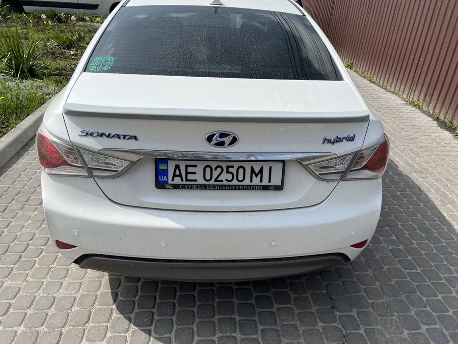 Спойлер ліп Hyundai Sonata YF 2010-2015 ABS пластик під фарбування