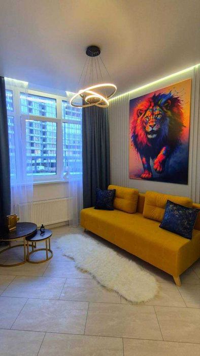 1 комнатная квартира 39 м2 с Ремонтом в Аркадии ЖК Атмосфера