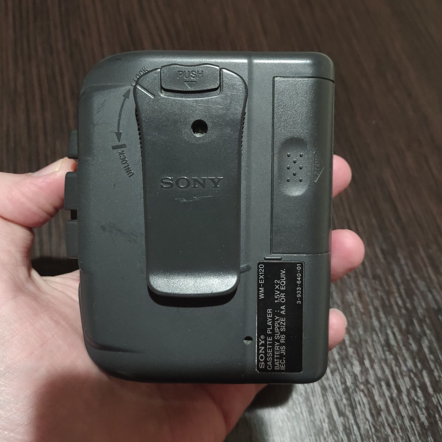 Касетний плеер Sony walkman wm-ex120 вінтаж ретро