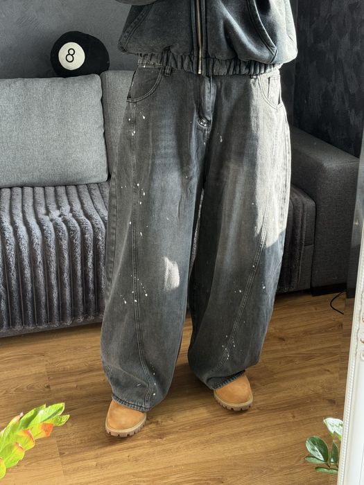 Opium baggy jeans широкі джинси black oversized acne балони