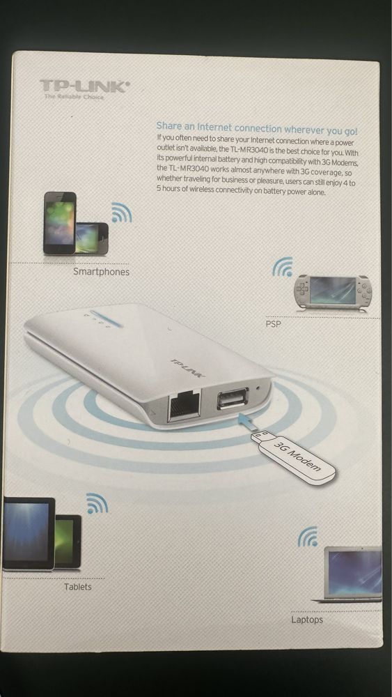 TP-Link Router Wireless N para 3G/4G