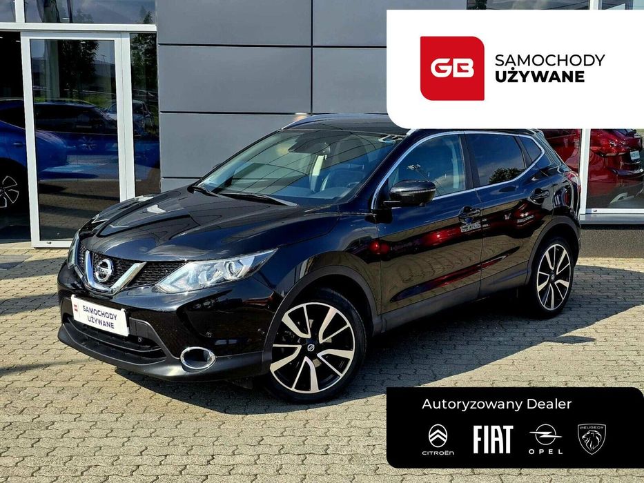 Nissan Qashqai 1.2 115KM Tekna Salon PL Serwis ASO bezwypadkowy rej. 2015