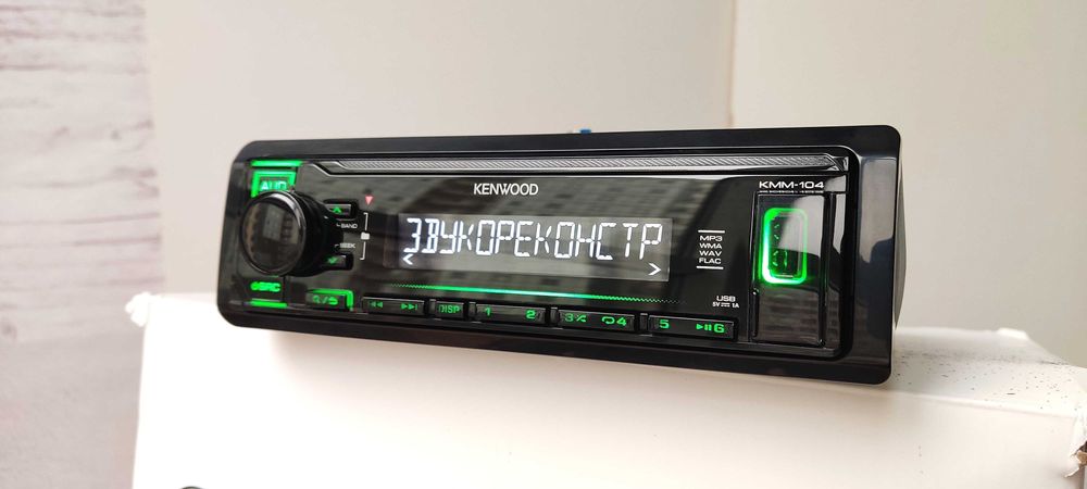 Kenwood KMM-GY с Bluetooth MOSFET 4x50 магнитола - оригинал!