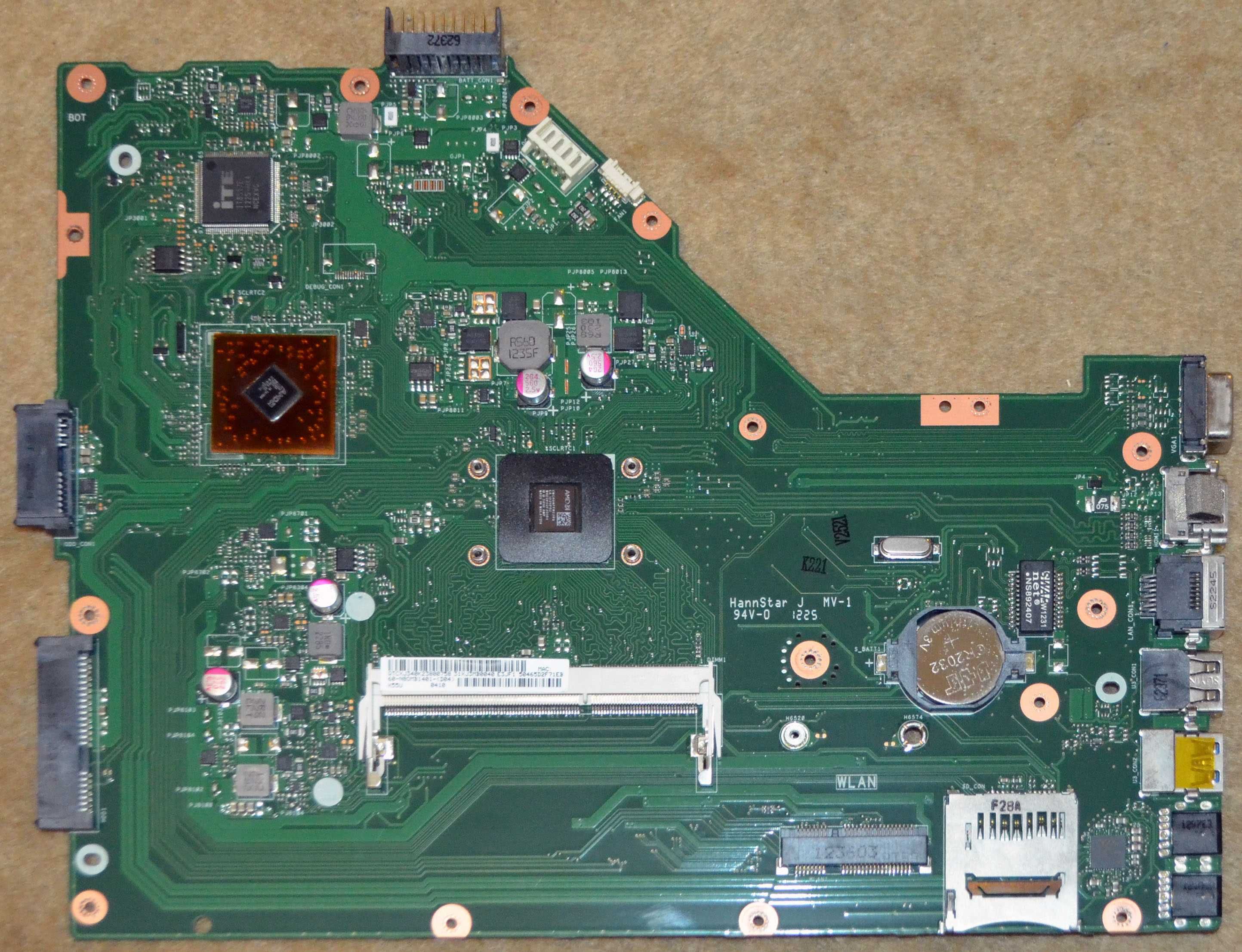 Ноутбук Asus X75 (Asus X55)  по запчастинам.