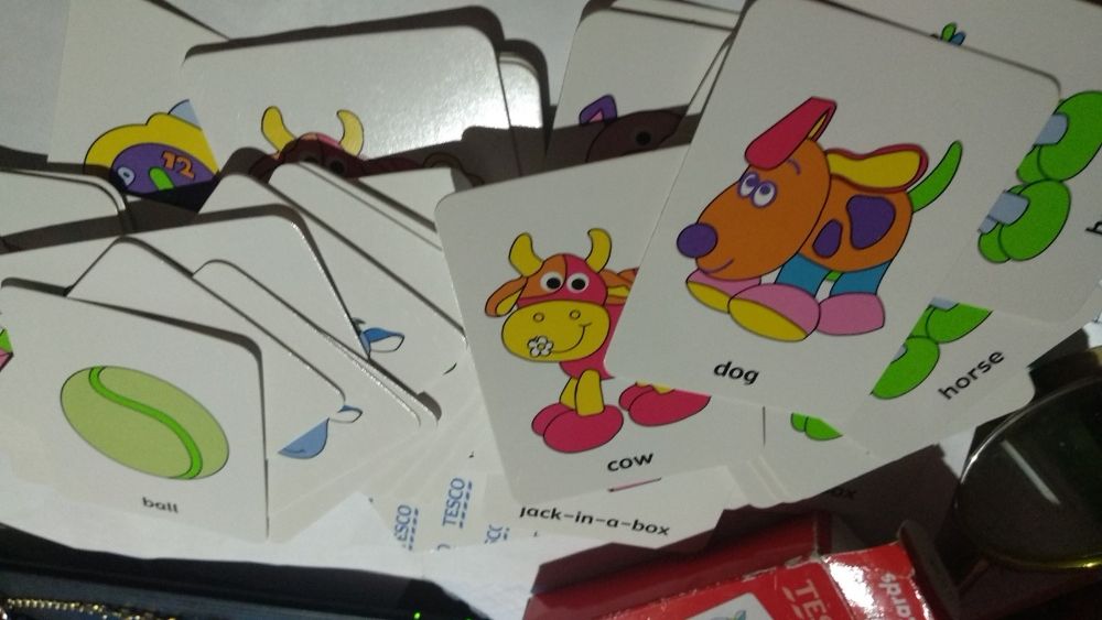 игра настольная карточки snap cards английский язык звери tesco