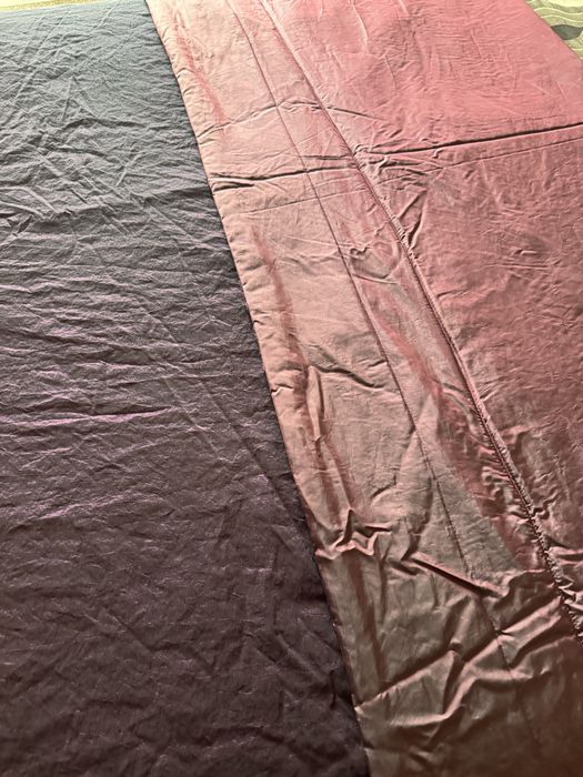 Cobertor cama de casal roxo