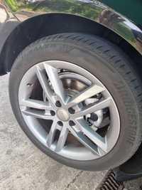 Jantes Audi 18" 5x112 com pneus SEMI NOVOS | ORIGINAL