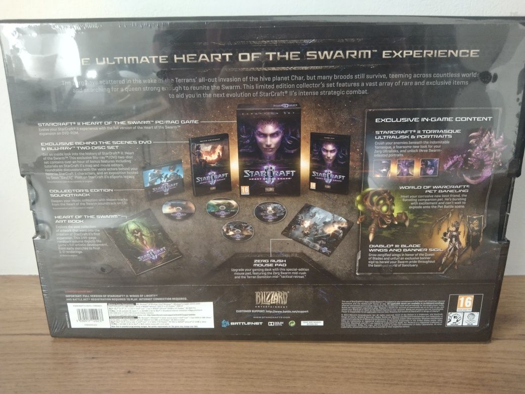 Starcraft 2 Heart of Swarm Collector's Edition Bo