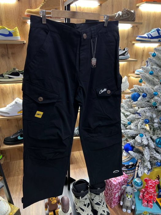 Штани Corteiz Guerillaz Cargo Pants Black
